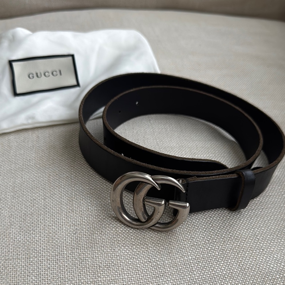 Pre-owned Authentic Gucci belt 40in